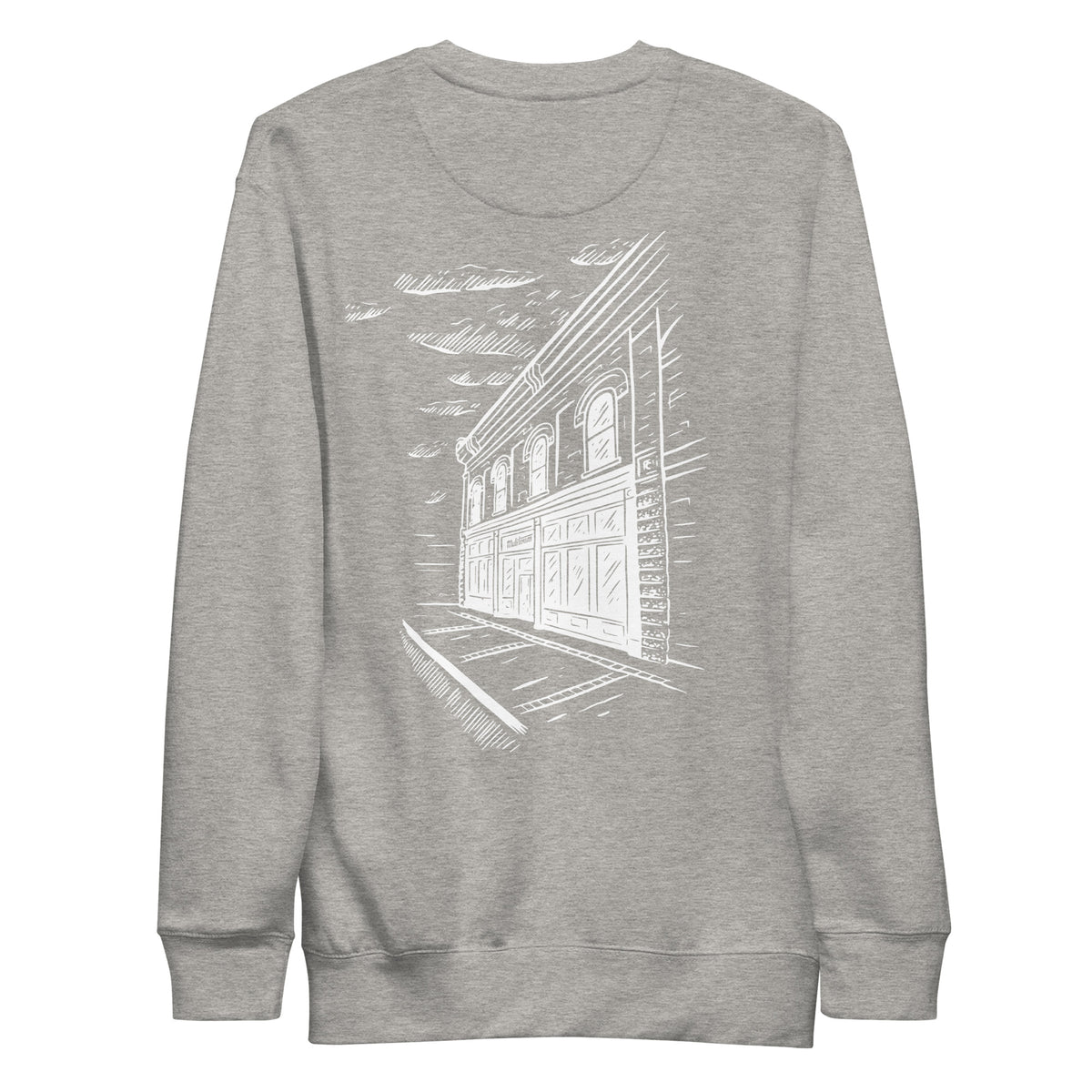 Muletown Front On Back Sweatshirt – Muletown Coffee Roasters